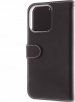 Insmat Exclusive Flip Case Plånboksfodral, iPhone 13 Pro, svart