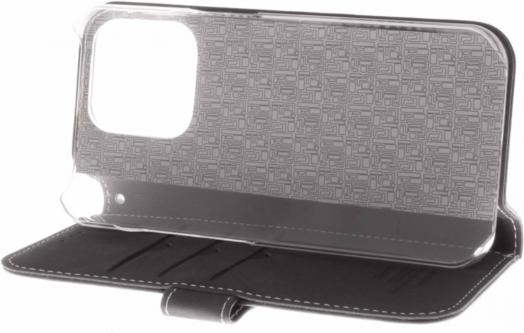 Insmat Exclusive Flip Case Plånboksfodral, iPhone 13 Pro, svart