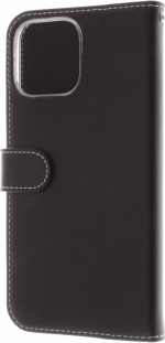 Insmat Exclusive Flip Case Plånboksfodral, iPhone 13 Pro Max, svart