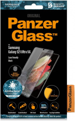 PanzerGlass Case Friendly Fingerprint Armoured Glass, Galaxy S21 Ultra, svart