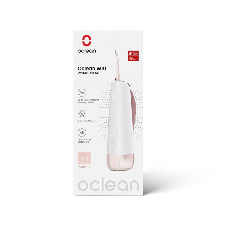 Oclean Vattenflossare W10 Rosa
