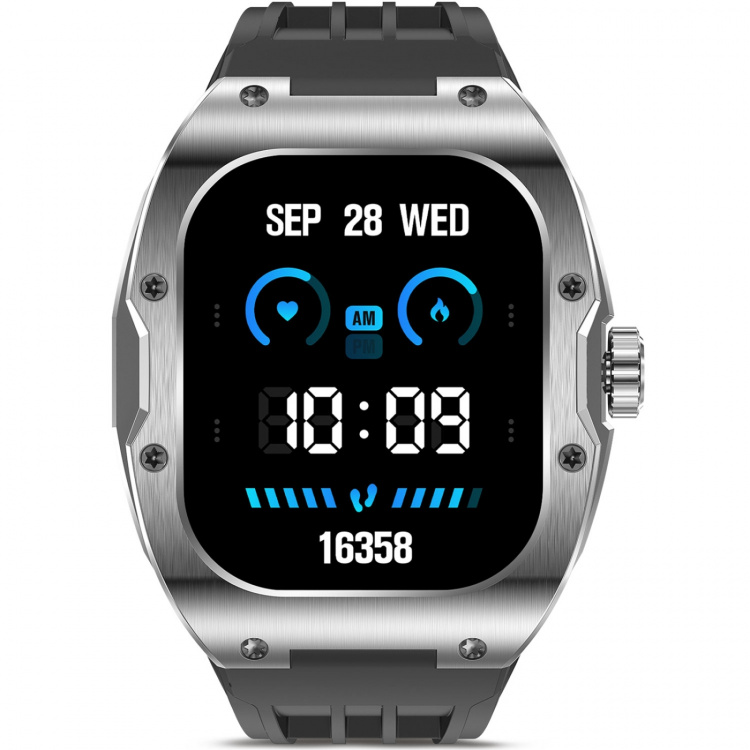 KSIX Smartklocka Hero AMOLED - Svart KSIX Smartklocka Hero AMOLED - Svart