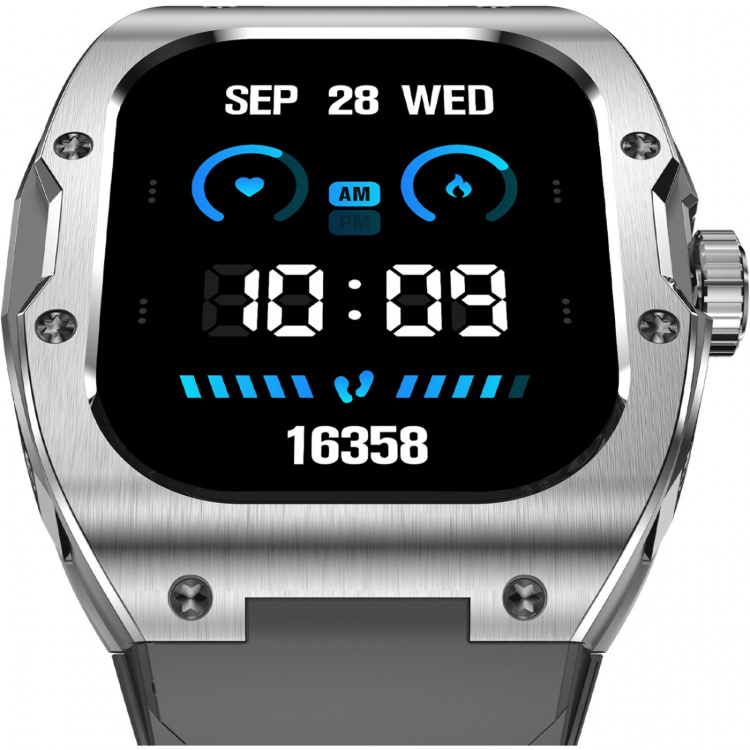 KSIX Smartklocka Hero AMOLED - Svart KSIX Smartklocka Hero AMOLED - Svart