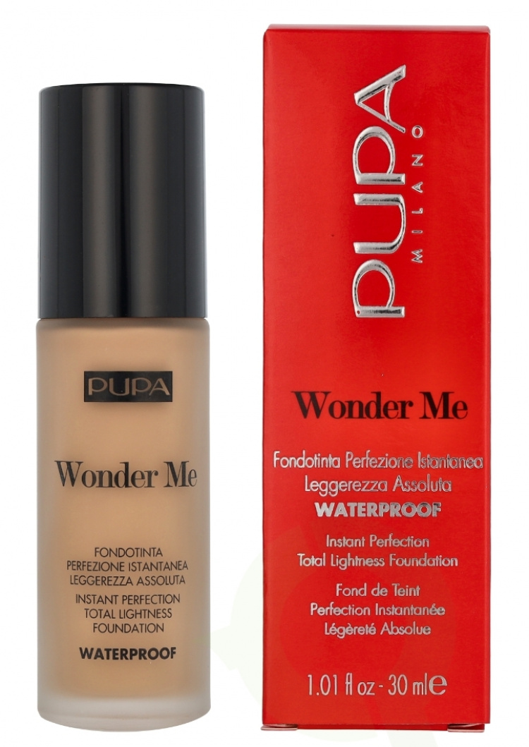 Pupa Milano Pupa Wonder Me Waterproof Foundation 30 ml #040 Honey Gold