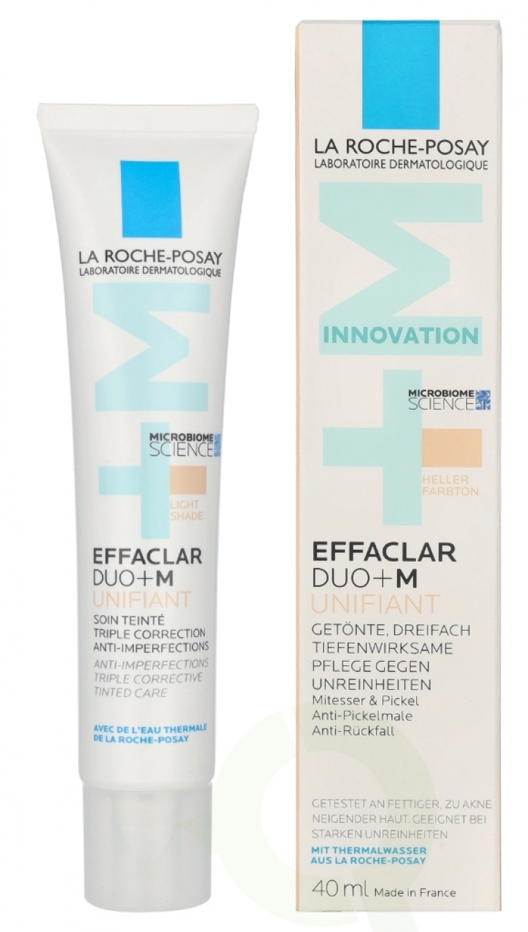La Roche LRP Effaclar Duo+M Color Treatment 40 ml Light