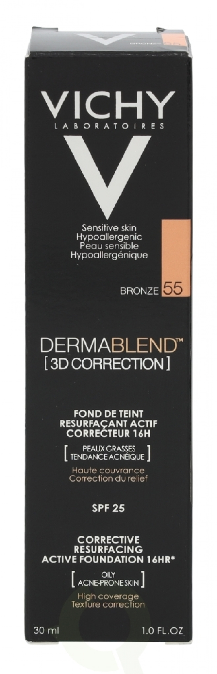 Vichy Dermablend 3D Correction SPF25 30 ml #55 Bronze
