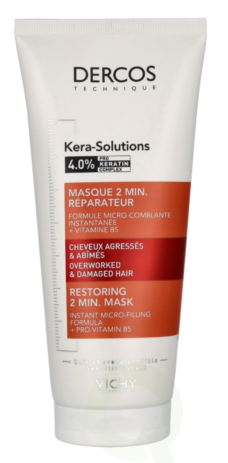 Vichy Dercos Kera-Solutions Restoring 2 Min. Mask 200 ml Sensitive Scalp