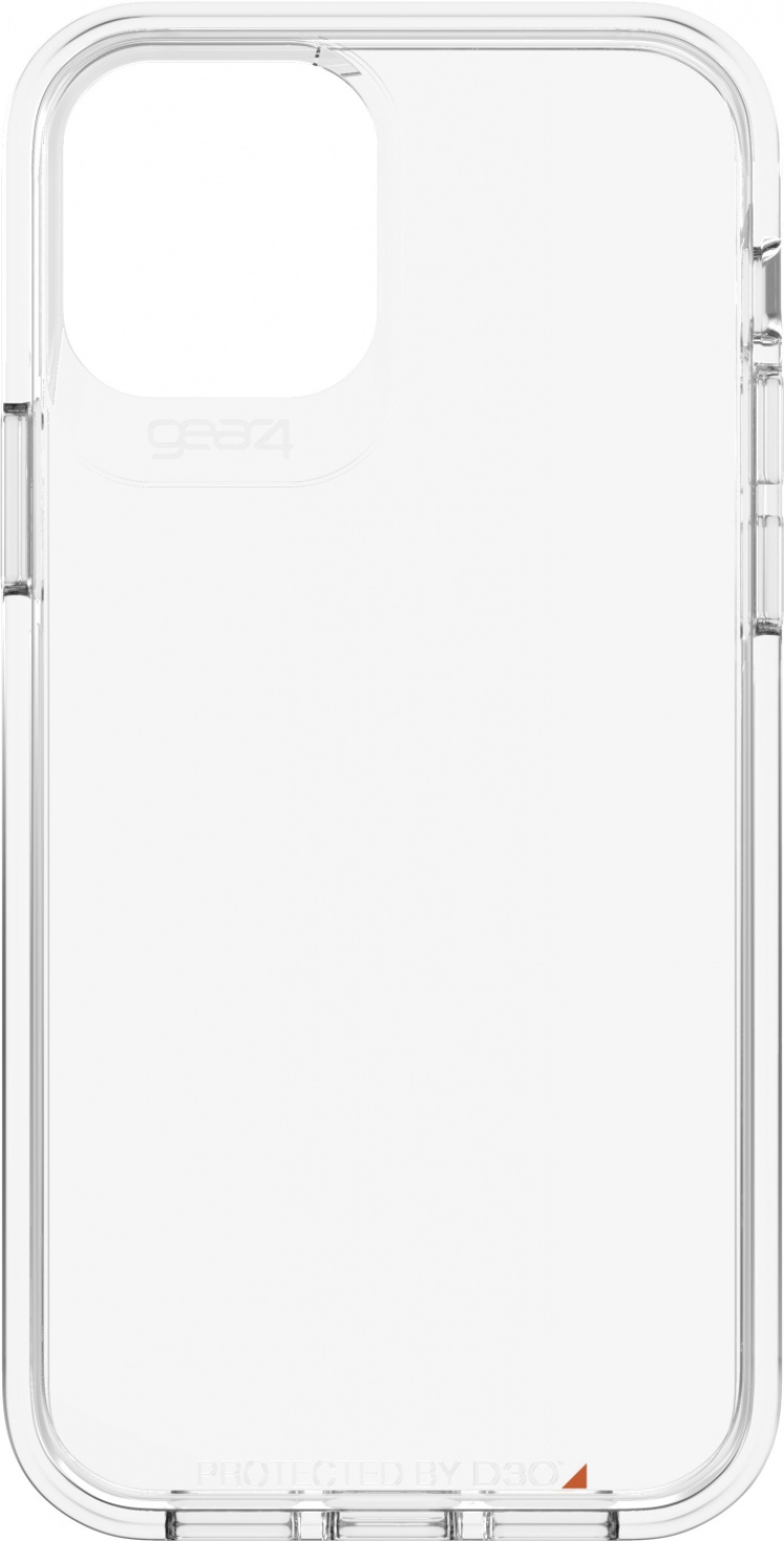 GEAR4 D3O Crystal Palace-fodral, iPhone 12 / 12 Pro, transparent