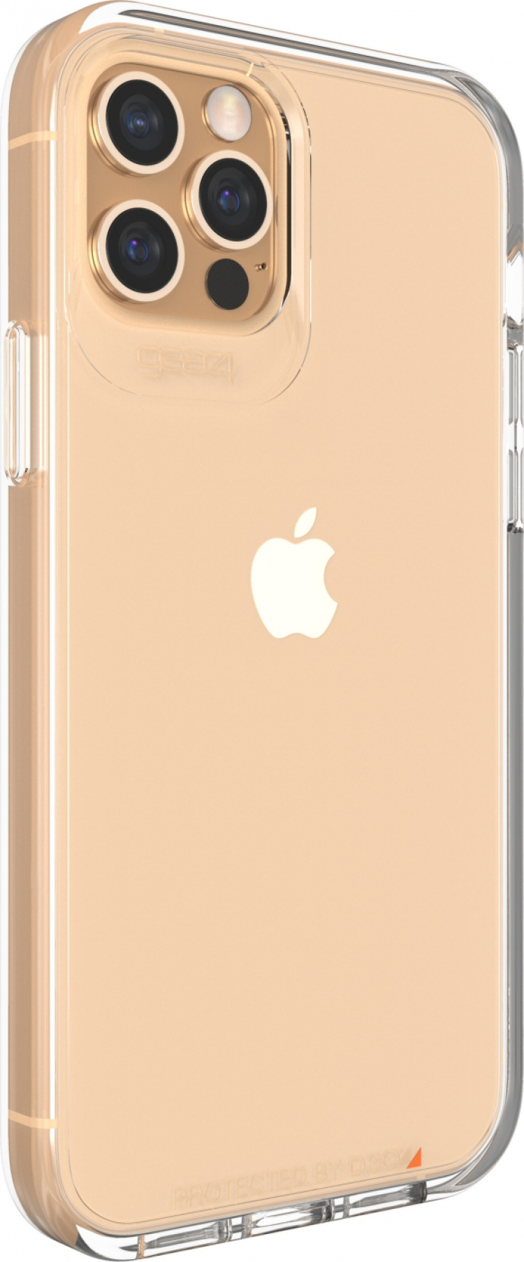 GEAR4 D3O Crystal Palace-fodral, iPhone 12 / 12 Pro, transparent