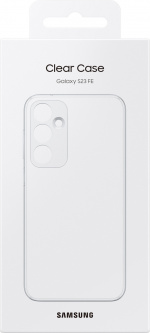 Samsung Galaxy S23 FE Clear Case, transparent