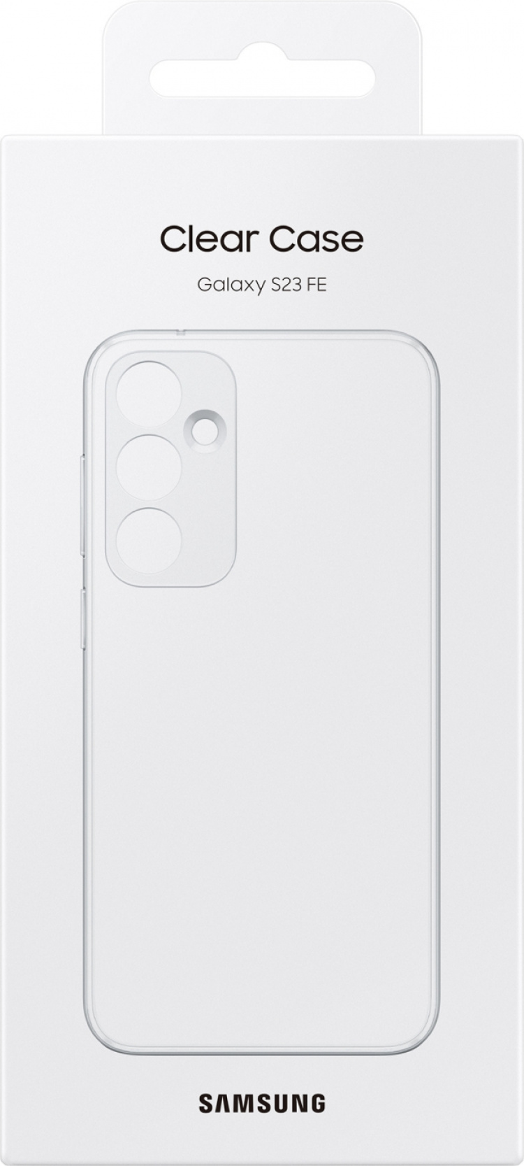 Samsung Galaxy S23 FE Clear Case, transparent