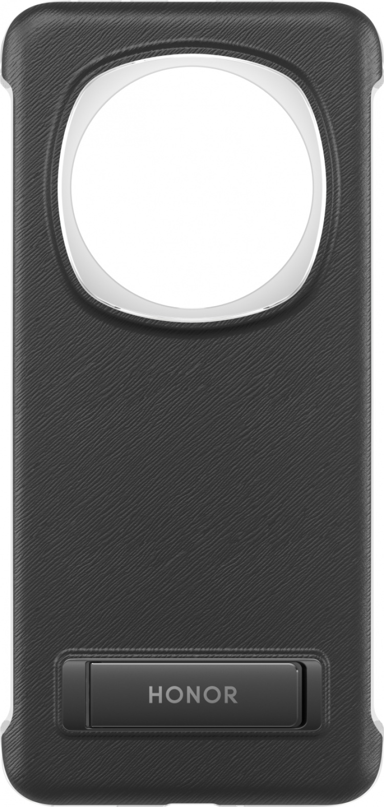 Honor Magic6 Pro skyddsfodral med stativ, svart Honor Magic6 Pro skyddsfodral med stativ, svart