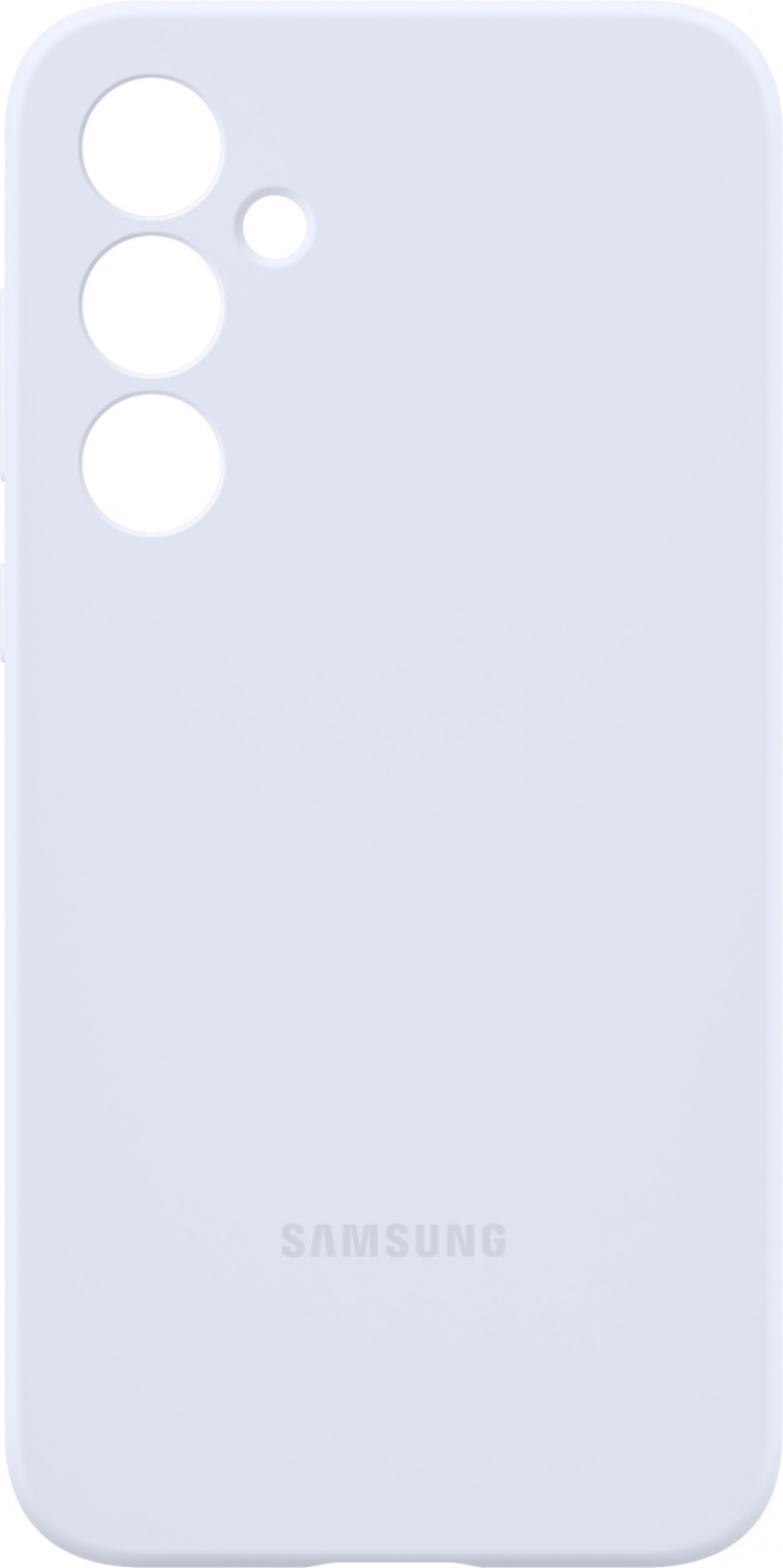 Samsung Galaxy A35 Silikonfodral, ljusblå