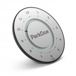 ParkOne 2 - Elektronisk parkeringsskiva i titansilver