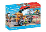 Playmobil Bygglastbil med kran (71750)