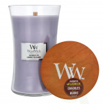 WoodWick Lavender Spa Large Hourglass Candle 0