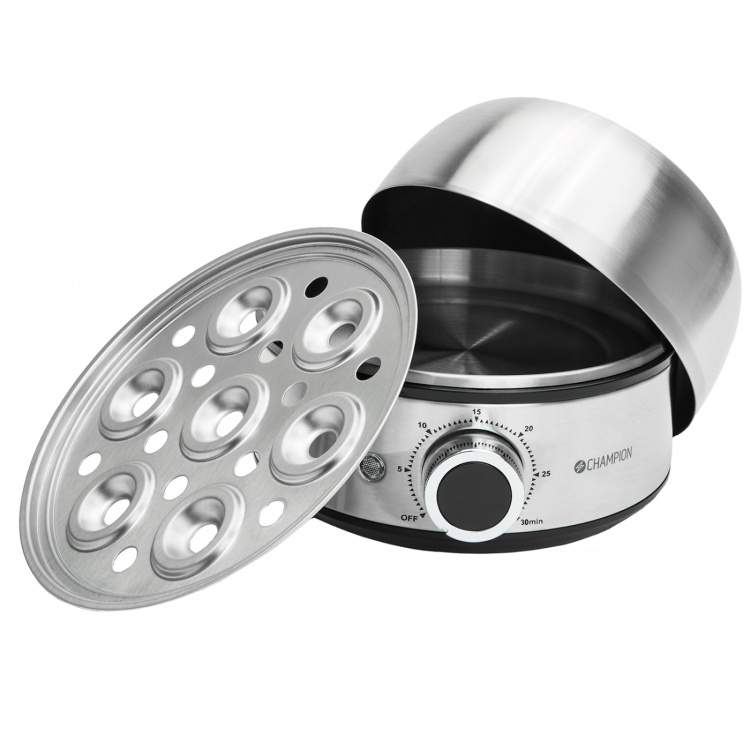 Champion Äggkokare Timer 7 Ägg EB600 Rostfri