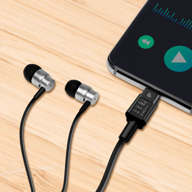 LogiLink USB-C 3,5mm-ljudadapter med DAC och EQ LogiLink USB-C 3,5mm-ljudadapter med DAC och EQ