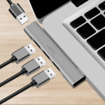 LogiLink Ultraslim 4-port USB-C hub 1 x USB-A3.0, 3 x USB-A2.0 LogiLink Ultraslim 4-port USB-C hub 1 x USB-A3.0, 3 x USB-A2.0