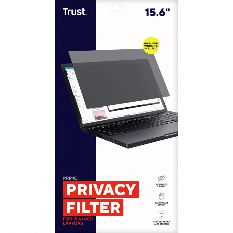 Trust Primo Privacy-filter 15,6