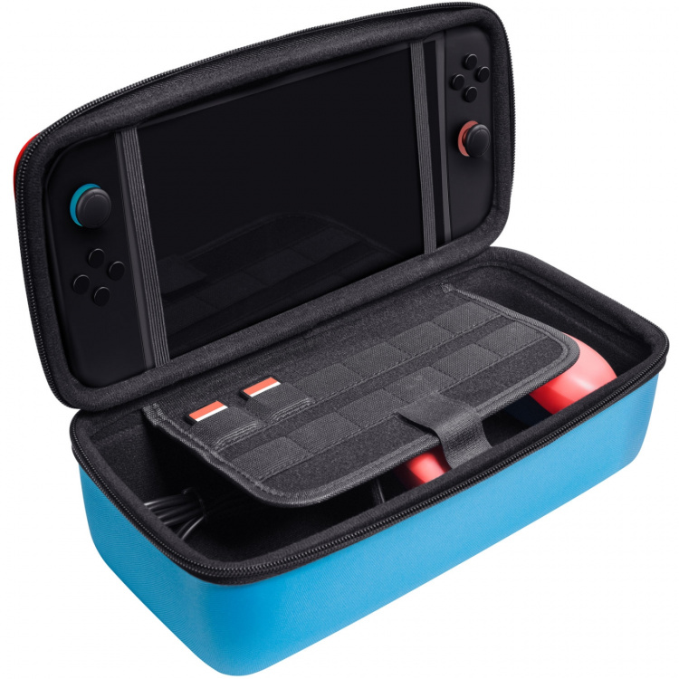 Trust GXT 1252RB XL Hardcase Nintendo Switch 2 Röd/Blå Trust GXT 1252RB XL Hardcase Nintendo Switch 2 Röd/Blå