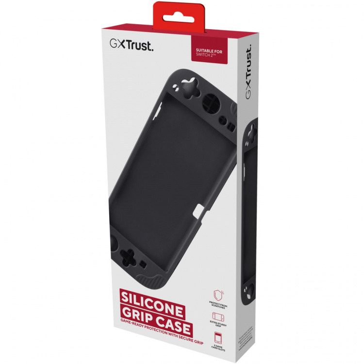 Trust GXT 1253 Silikonskydd Nintendo Switch 2 Svart