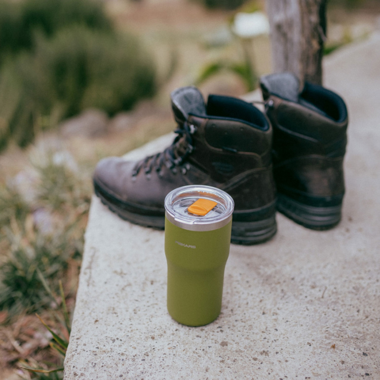 Fiskars Termosmugg grön 0,5 liter On-the-go mug