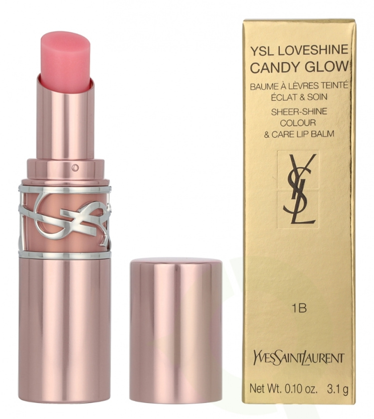 Yves Saint Laurent YSL Loveshine Candy Glow Lip Balm 3.1 g #1B Pink Sunrise