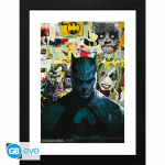 DC Comics Inramad tavla Batman (30x40) x2 DC Comics Inramad tavla Batman (30x40) x2