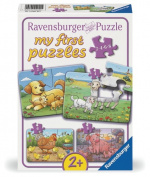 Ravensburger Familjer med bondgårdsdjur 2/4/6/8p - (12004041)