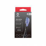 Oclean Borsthuvud Ultra White 2-Pack Svart