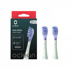 Oclean Borsthuvud Ultra White 2-Pack Grön
