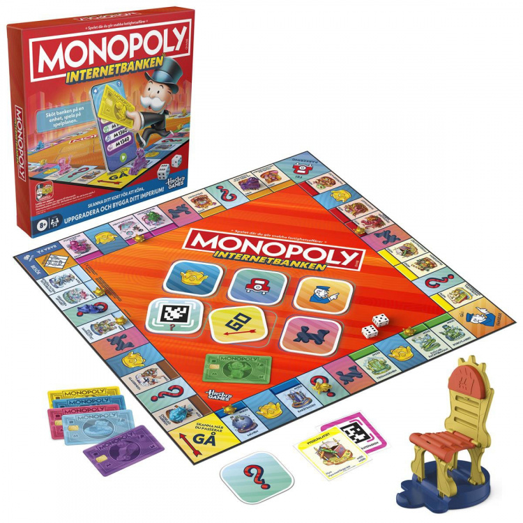 Hasbro gaming Brädspel Monopoly App Banking (SE) Hasbro gaming Brädspel Monopoly App Banking (SE)