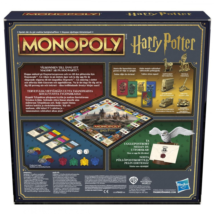 Hasbro gaming Brädspel Monopoly Harry Potter (SE/FI)
