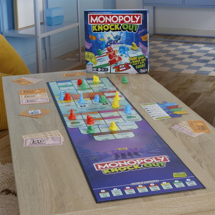 Hasbro gaming Brädspel Monopoly Knockout (SE)