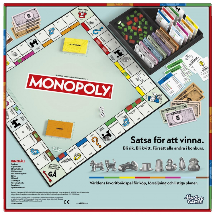 Hasbro gaming Brädspel Monopoly Classic 90th Year Edition (SE)