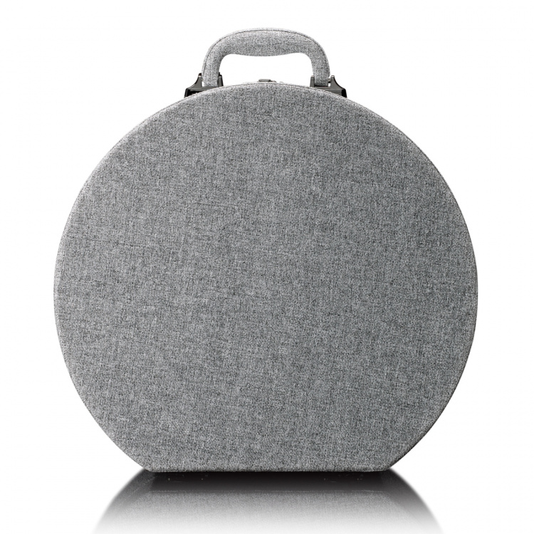 Lenco Retro skivspelare i trä med inbyggda högtalare, Bluetooth® och AT3600L kassett Grå