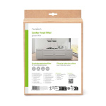 Nedis Spisfläkt fettfilter | 57 x 47 cm | Ersättningsindikator | Kapningsbar