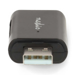 Nedis Kortläsare | microSD (TF) / microSDHC (TF) / microSDXC (TF) / SD / SDHC / SDXC | USB 2.0
