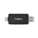 Nedis Kortläsare | microSD (TF) / microSDHC (TF) / microSDXC (TF) / SD / SDHC / SDXC | USB 3.2 Gen1