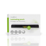 Nedis Lamineringsfilm | 54x86mm | Tjocklek: 125 µm | Packad per: 100 st. | PET | Transparent