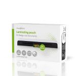 Nedis Lamineringsfilm | 54x86mm | Tjocklek: 125 µm | Packad per: 100 st. | PET | Transparent