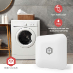 Nedis SmartLife Water Detector | Zigbee 3.0 | Batteridriven | Max. batteritid: 12 Månader | Vit