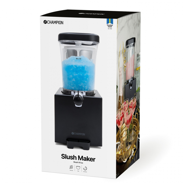 Champion Slush Maker Slush N\'ice 1L SL400 Mattsvart