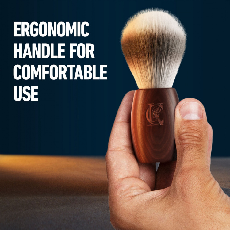 King C. Gillette Shaving Brush - Rakborste med trähandtag