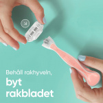 Gillette Rakhyvel Smooth Sensitive Pink + 2st rakblad