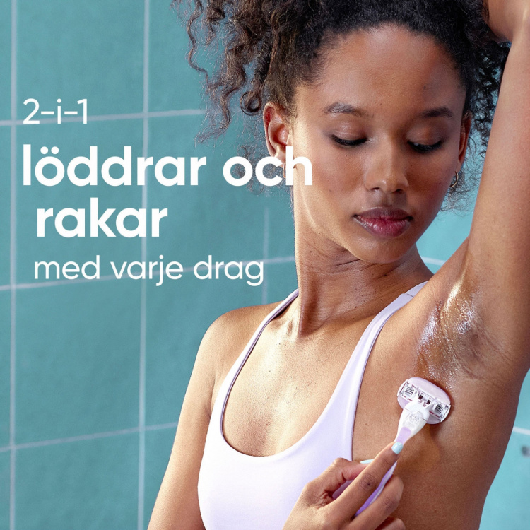 Gillette Rakhyvel Comfortglide Breeze + 4st rakblad