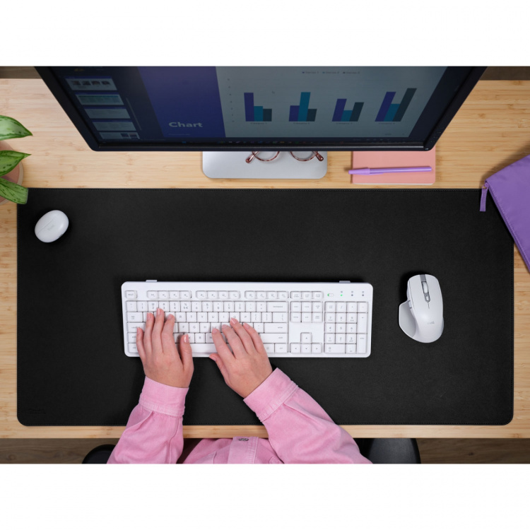 Trust Benya XXL Skrivbordsmatta Svart