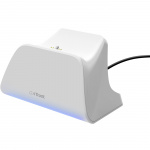 Trust GXT 255W Snabbladdningsställ för PS5-handkontroll Vit