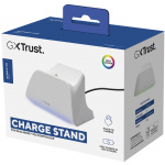 Trust GXT 255W Snabbladdningsställ för PS5-handkontroll Vit